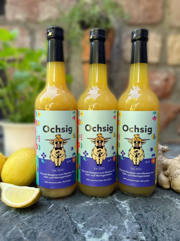 Ochsig Oxymel 0,7 l Set 3 Flaschen
