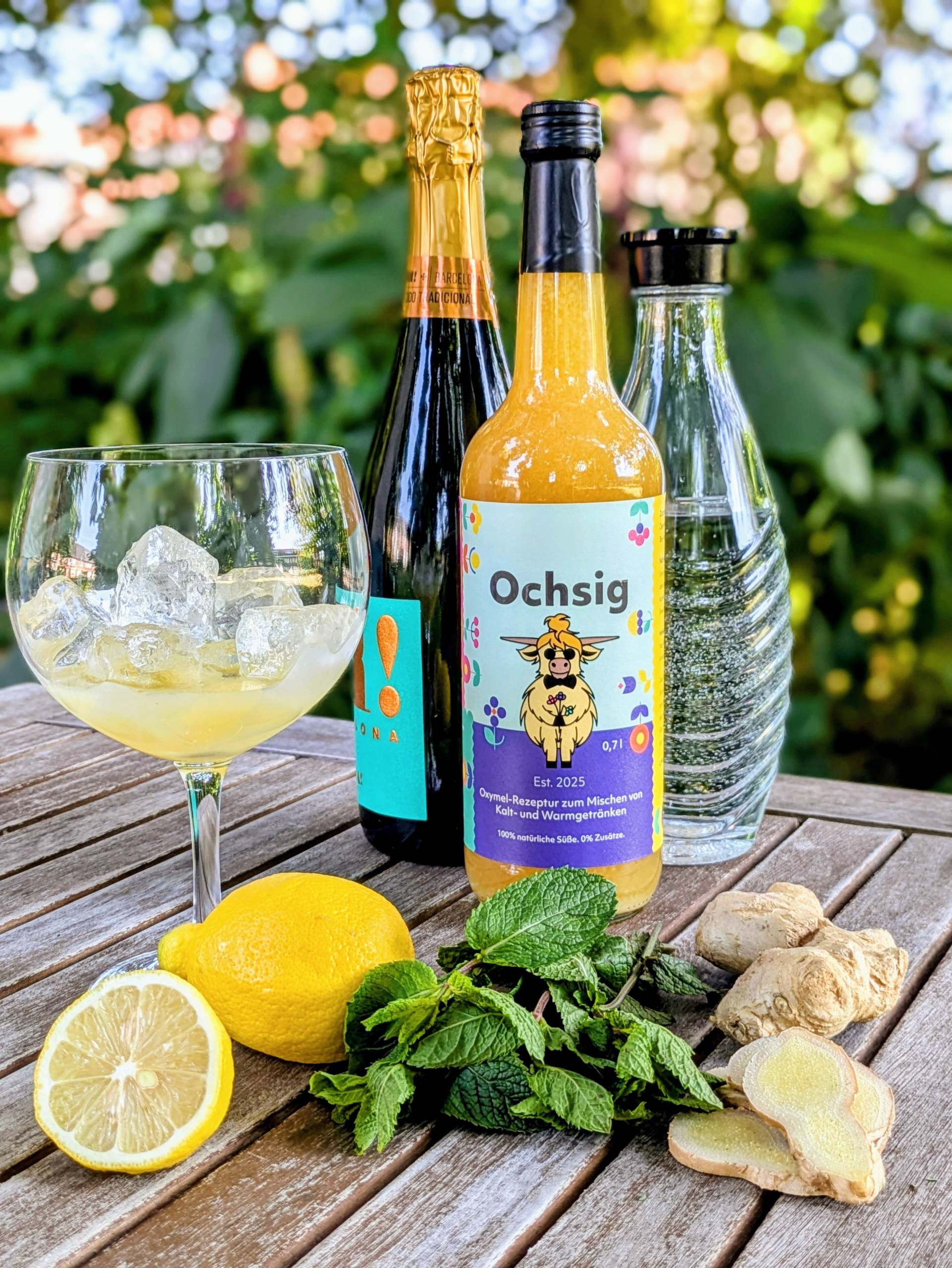 3. Schritt: 2 Teile Ochsig